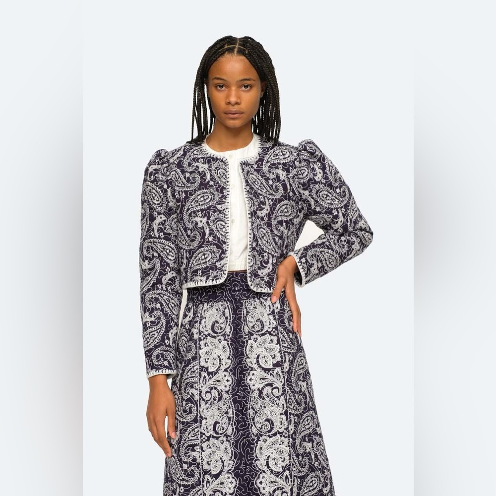 Sea NY Women’s Theodora Cropped Jacket